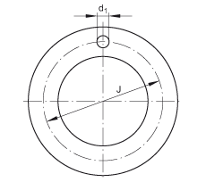 推力墊圈 EGW62-E40, 推力墊圈，免維護，帶鋼襯