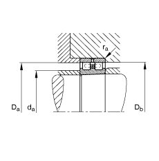 圓柱滾子軸承 NN3024-AS-K-M-SP, 根據 DIN 5412-4 標準的主要尺寸, 非定位軸承, 雙列，帶錐孔，錐度 1:12 ，可分離, 帶保持架，減小的徑向內部游隙，限制公差
